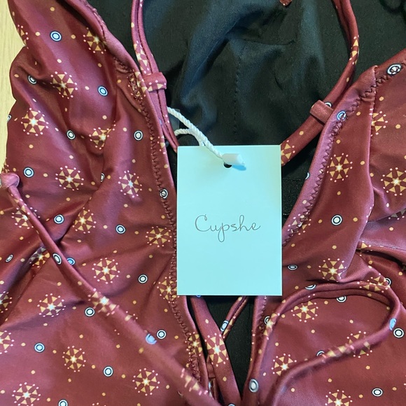 Cupshe Swim Cupshe Brown One Piece Swimsuit Poshmark